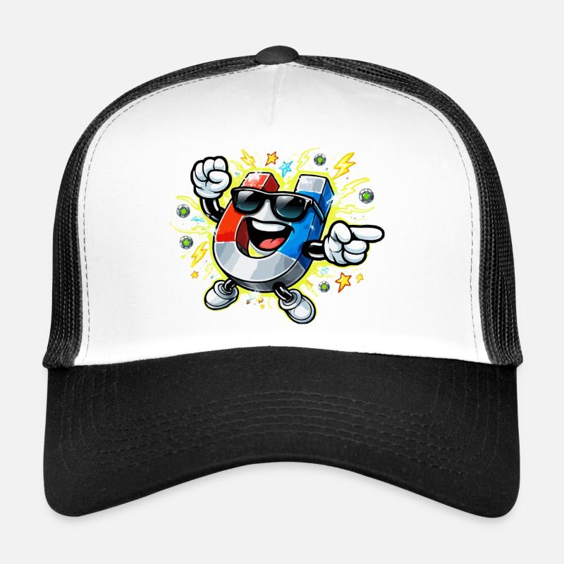 Magnet hero with sunglasses Trucker Cap
