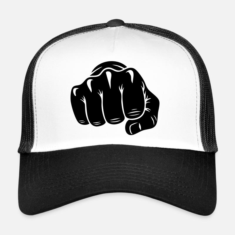 Karate-Faust – Schlagangriff Trucker Cap