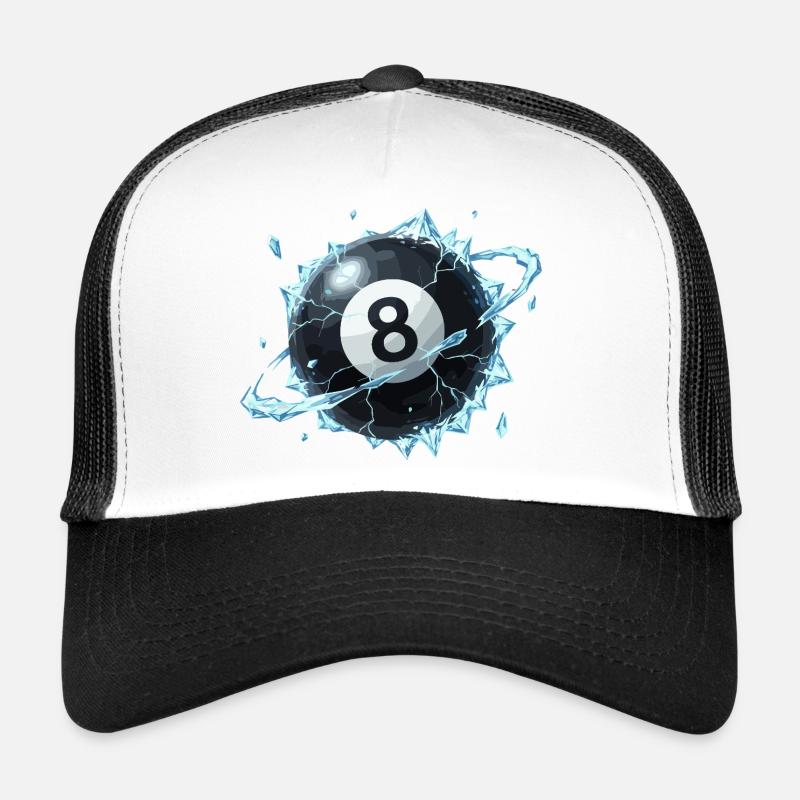 Icy 8-Ball Break Trucker Cap