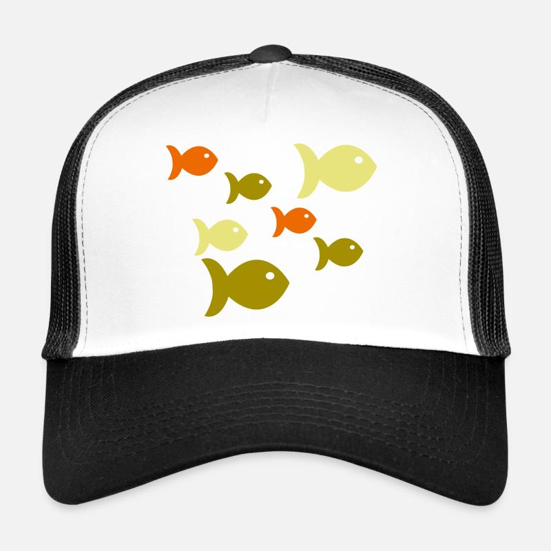 École des poissons Casquette trucker 