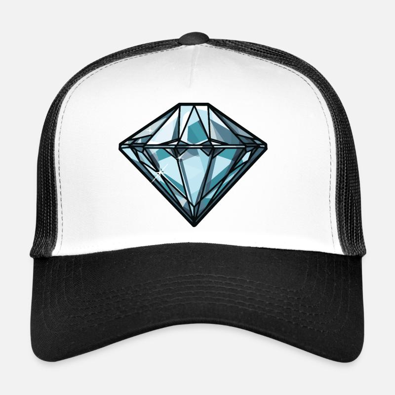 Symbole du diamant Casquette trucker 