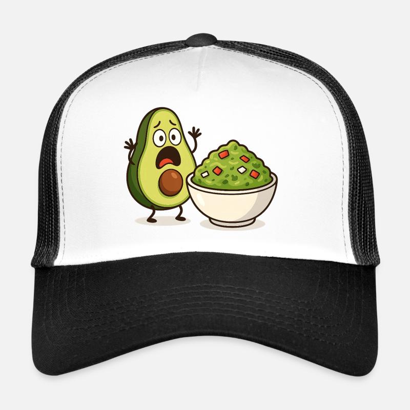 Choc Avocat Guacamole Casquette trucker 