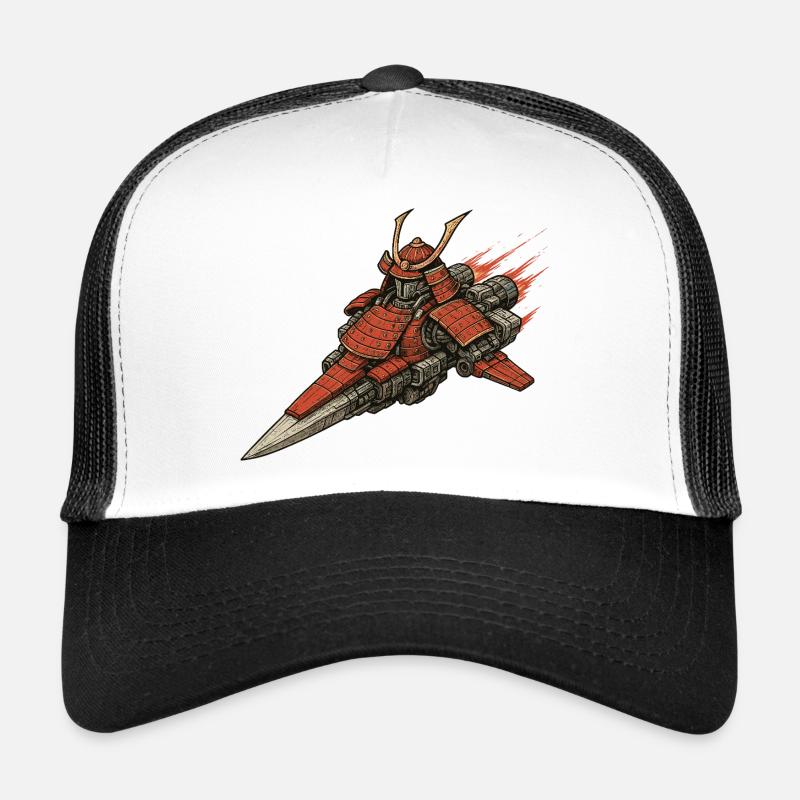 Samurai Raumschiff Trucker Cap