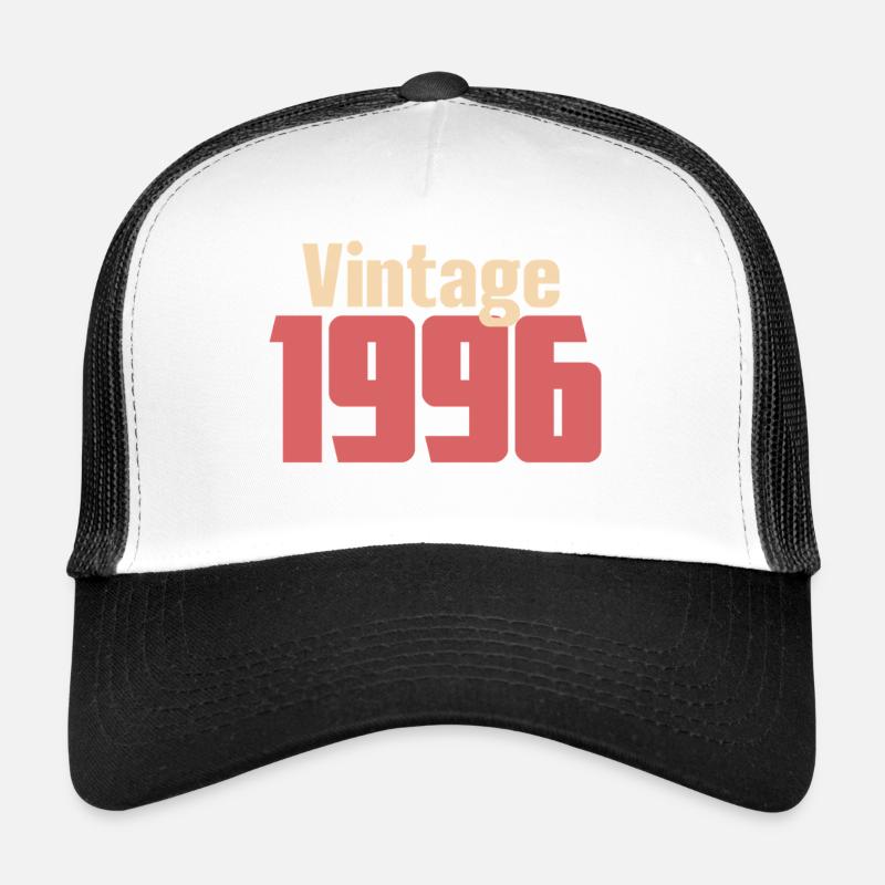 Art Deco 30 Years Thirty Retro Gift 1996 Trucker Cap