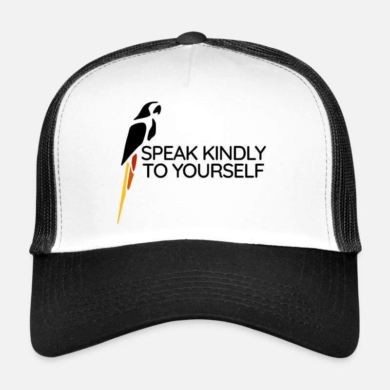 Perroquet - Parle-toi gentiment Casquette trucker 