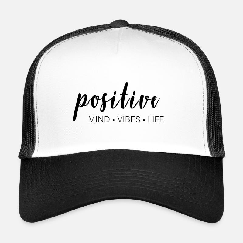 positif - Vibrations - Vie Casquette trucker 