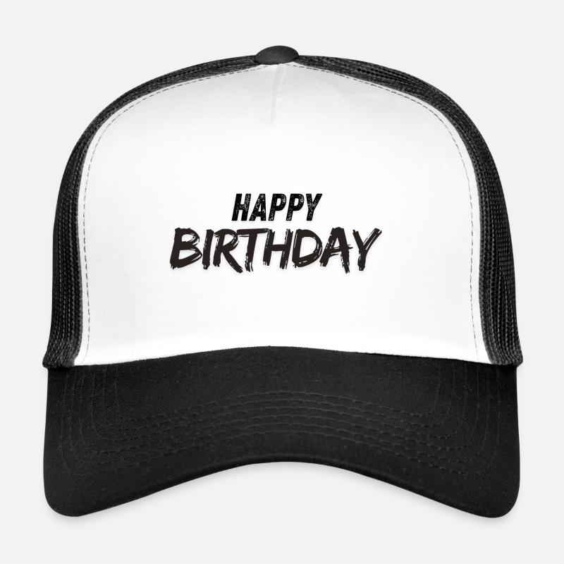 Bon anniversaire Casquette trucker 