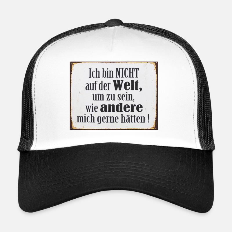 Selbstbewusstsein Spruch Geschenk Trucker Cap