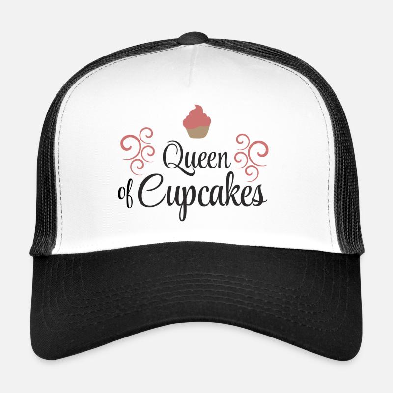 cupcakes - Trucker Cap - Weiß/Schwarz