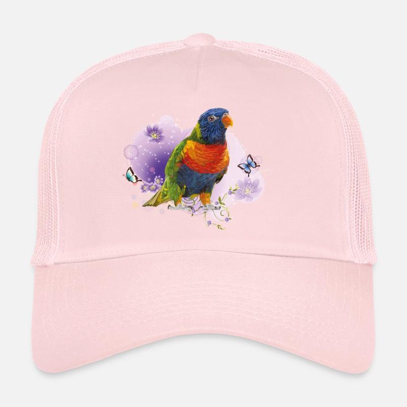 Lori arc-en-ciel Casquette trucker 