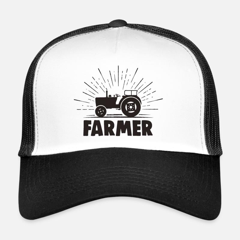 Farmer Farmer Farmer Tractor Trucker Cap
