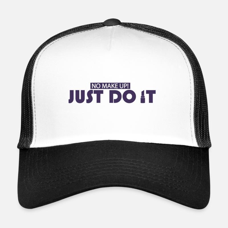 No Make Up Just Do Lipstick Casquette trucker 