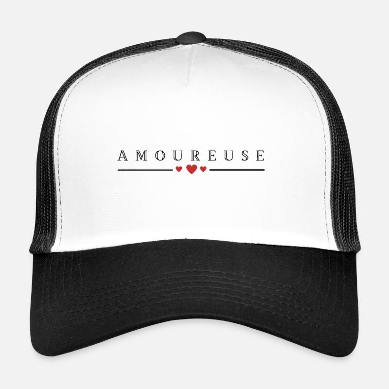 Amoureuse Casquette trucker 