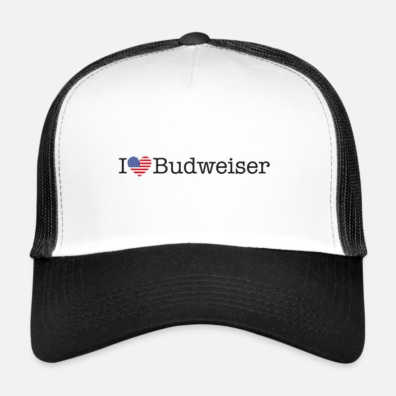 I love Budweiser Trucker Cap