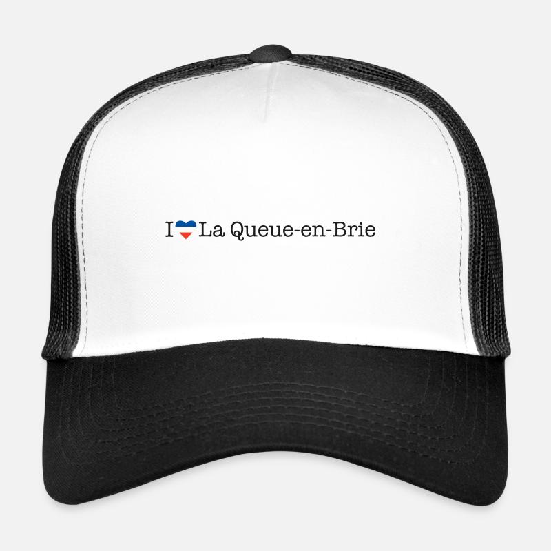 I love La Queue en Brie Trucker Cap