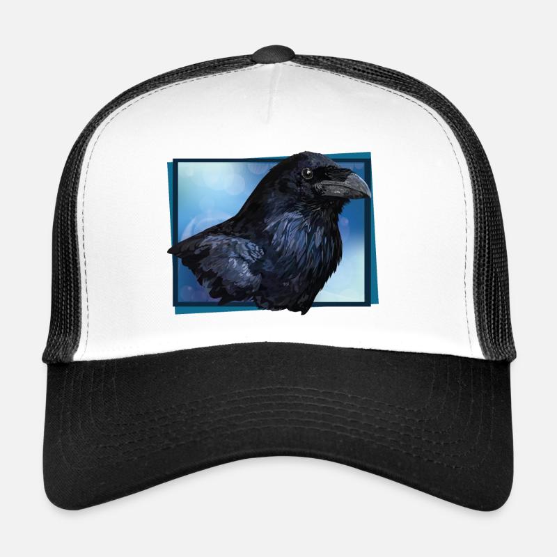 Corbeau Casquette trucker 