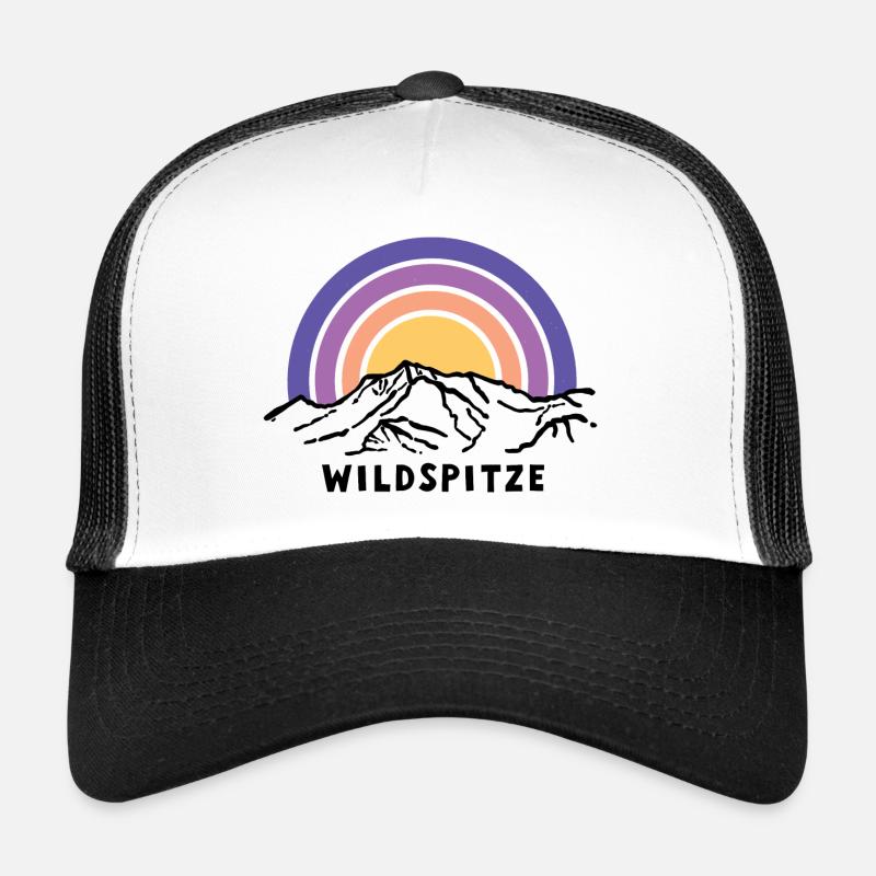 Wildspitze Ötztal Tyrol Austria Austria Hiking Trucker Cap