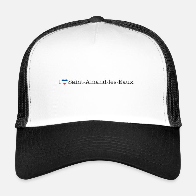 I love Saint Amand les Eaux Trucker Cap