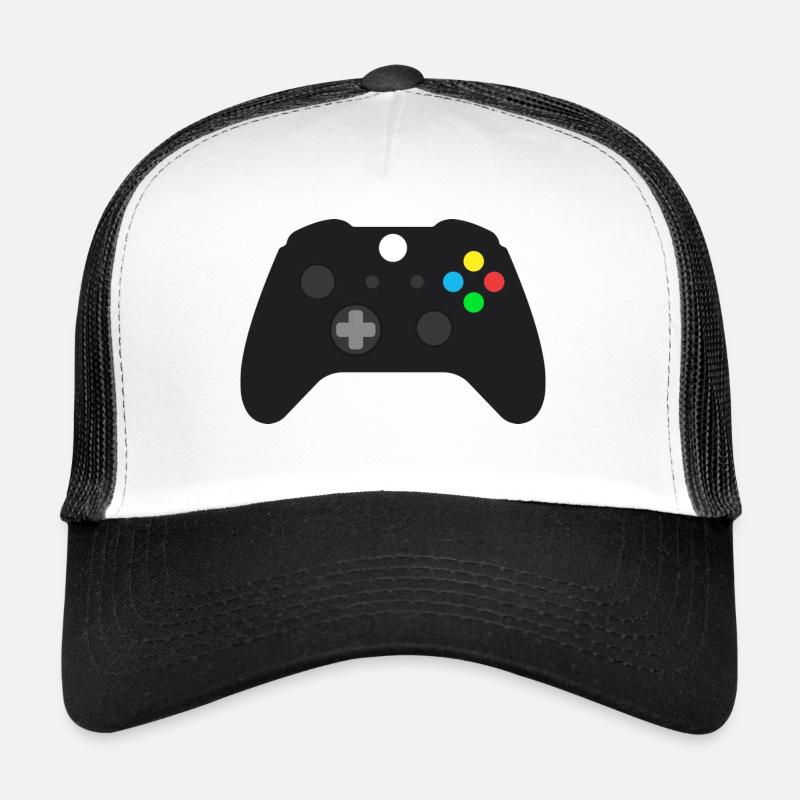 XBX Controller - Trucker Cap - Weiß/Schwarz