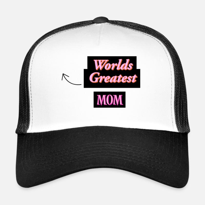 Worlds Greatest Mom Trucker Cap