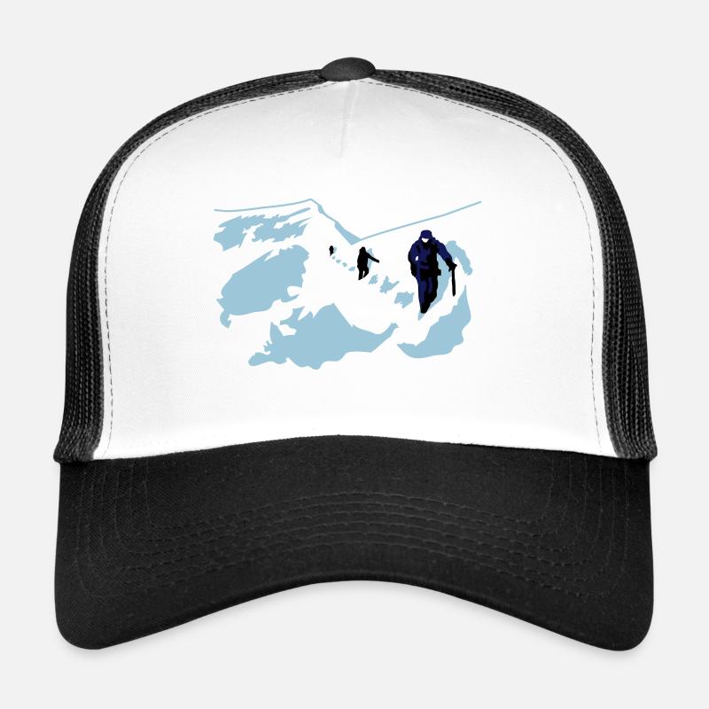 Climbing - Trucker Cap - white/black