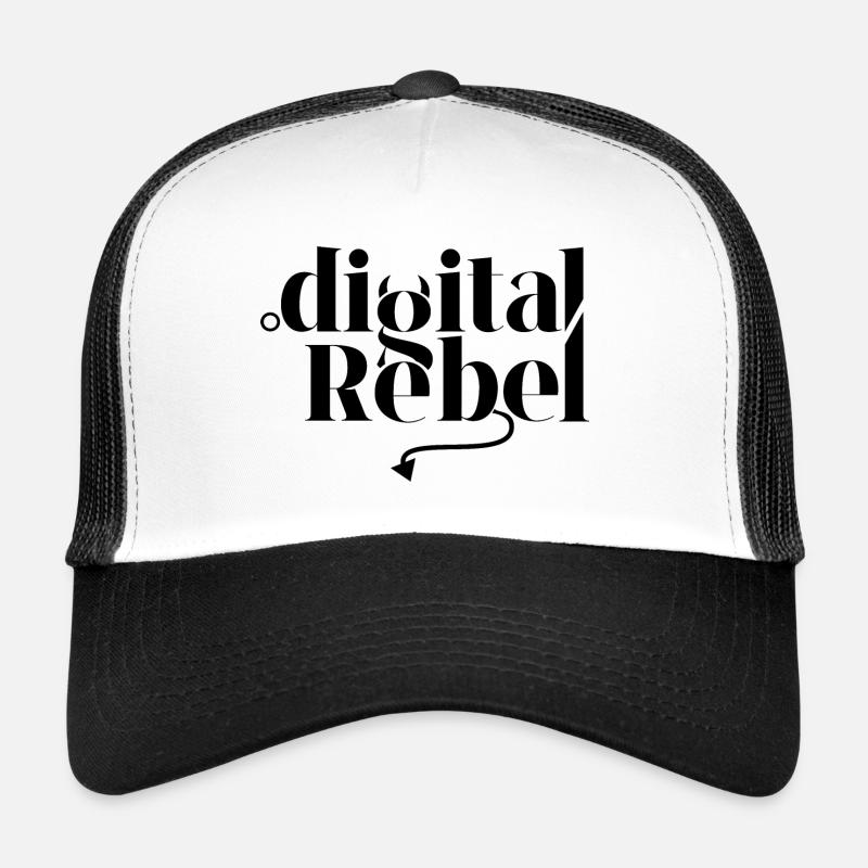 Rebelle numérique Casquette trucker 