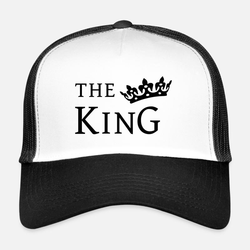 Valentinstag - Trucker Cap - Weiß/Schwarz
