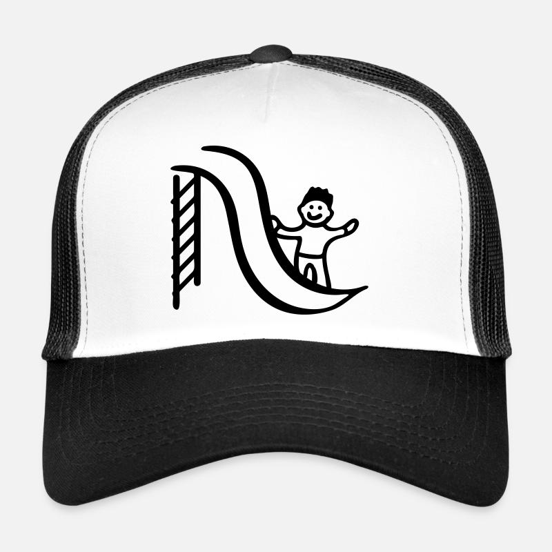 Slide with child Trucker Cap