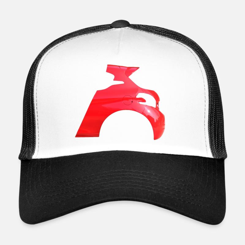 208 coupe-franche - Casquette trucker  - blanc/noir