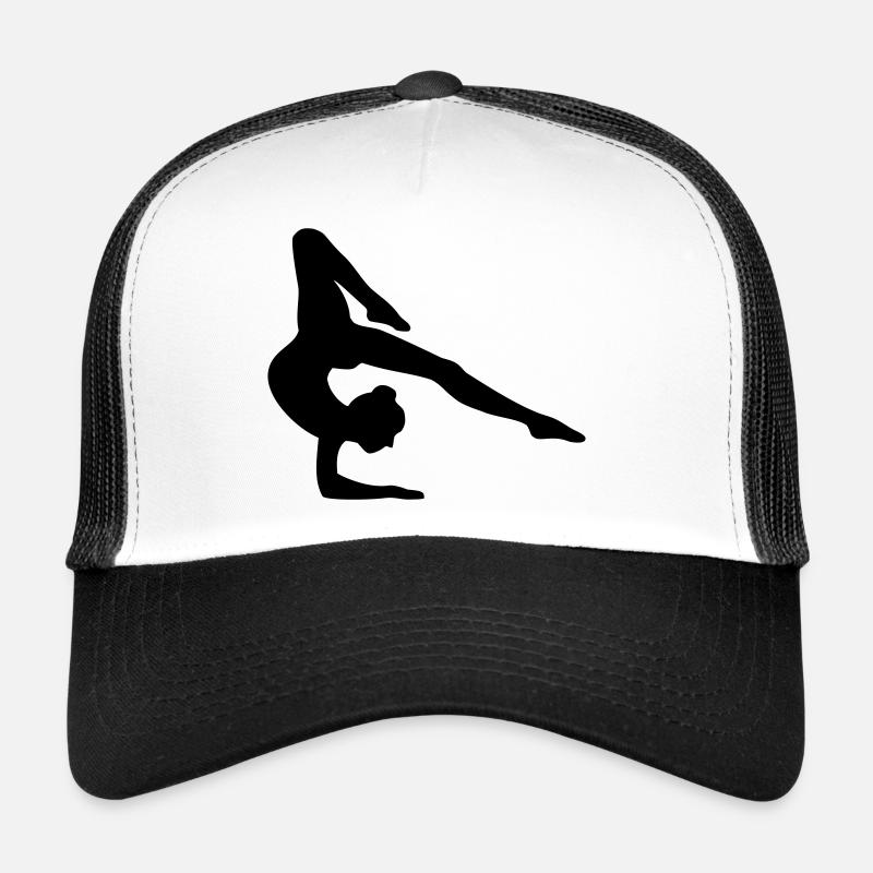 Ginnastica artistica - Cappellino sportivo - bianco/nero