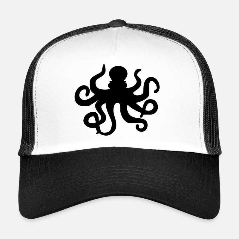 Octopus / squid / calamars / tentacules de poulpe Casquette trucker 