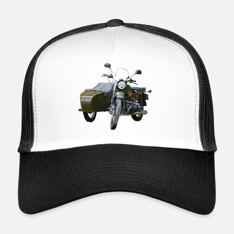 ural - Casquette trucker  - blanc/noir