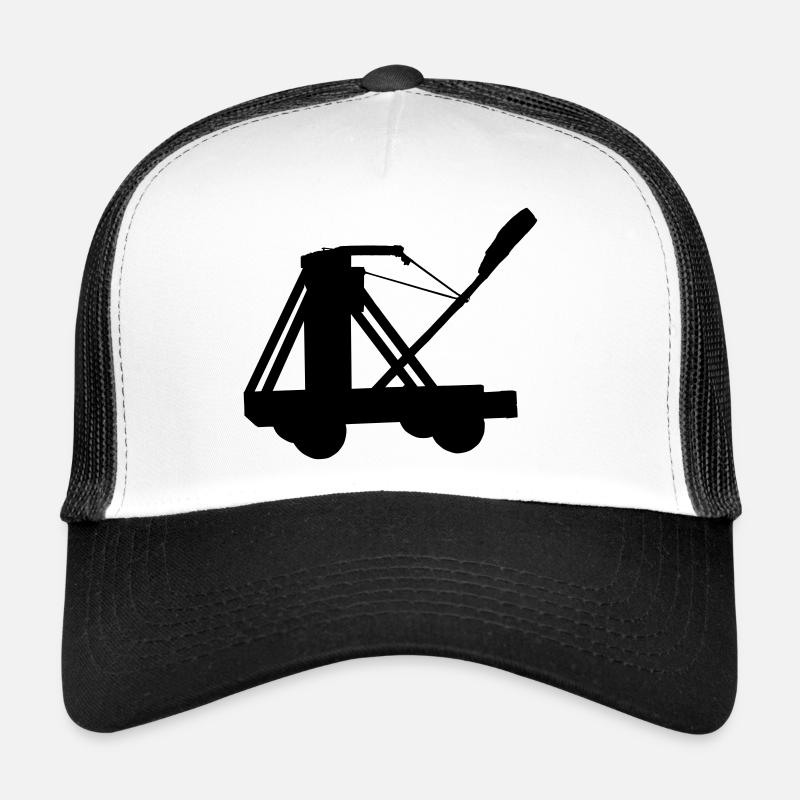 catapult - Trucker Cap - white/black