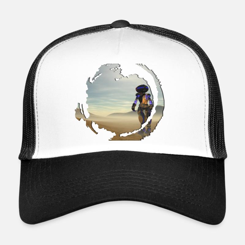 robot dessert Casquette trucker 