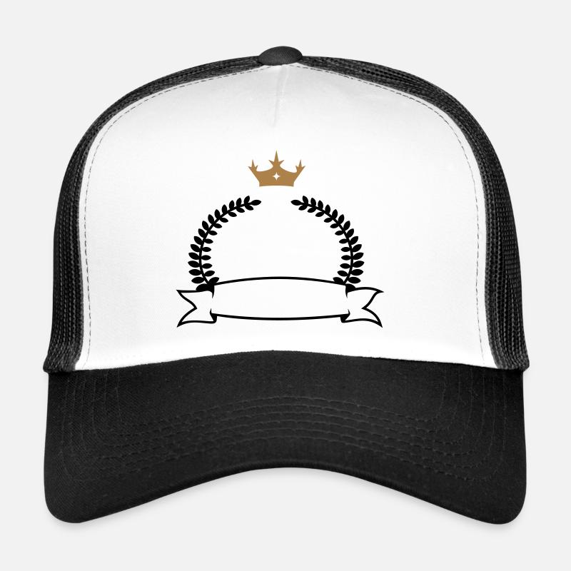 Couronne de laurier avec la bannière et la Casquette trucker 