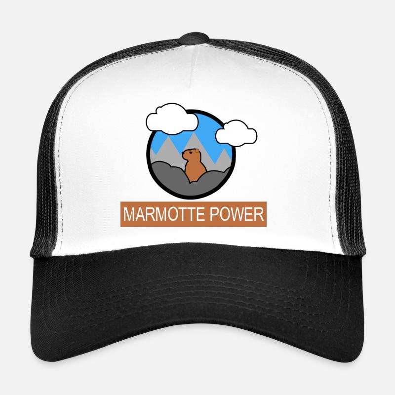 MARMOTTE POWER Casquette trucker 