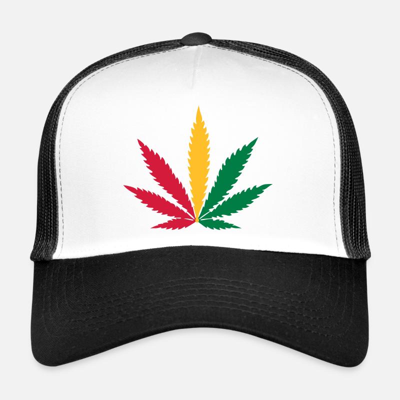 weed rasta Trucker Cap