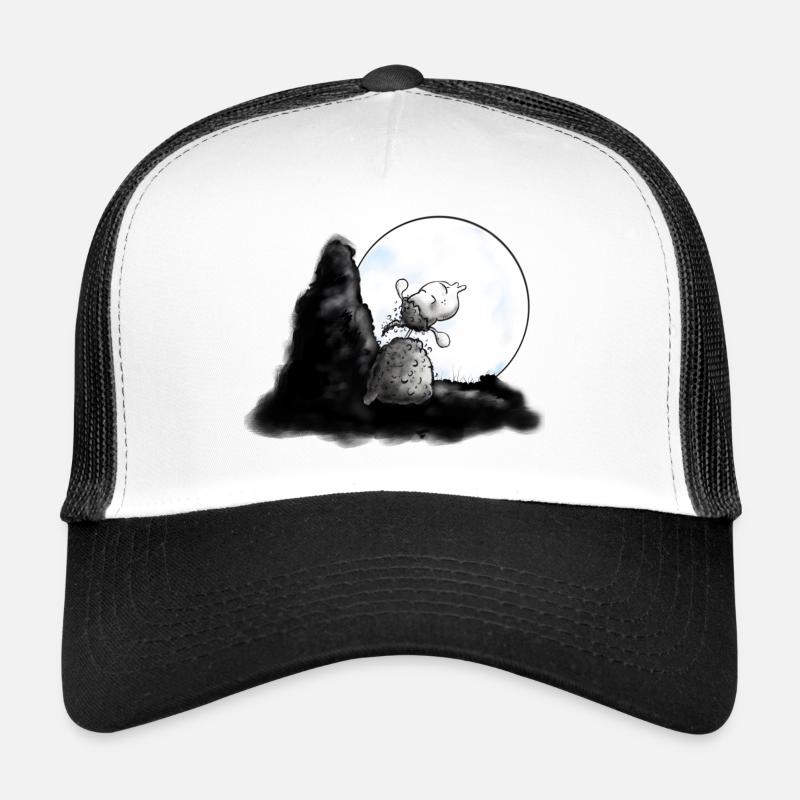 "Moutons loup" - Mouton - Mouton Casquette trucker 
