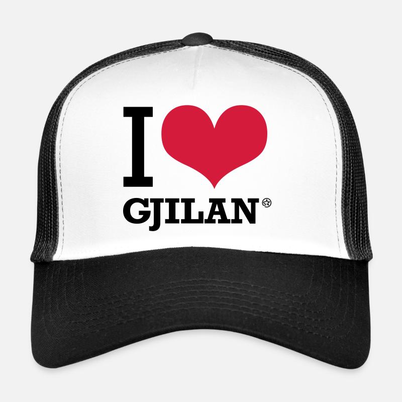 I LOVE GJILAN Trucker Cap