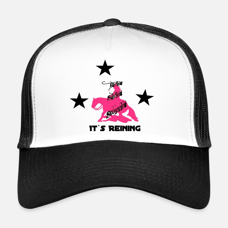 Reining coureurs de l'Ouest sliding stop Casquette trucker 