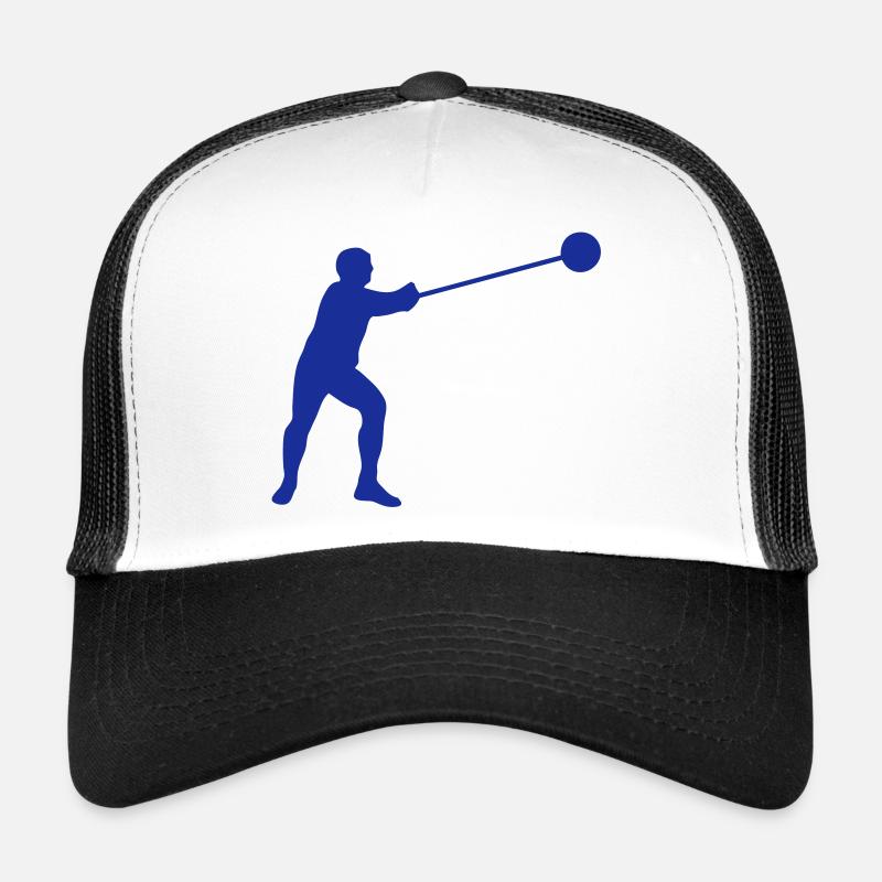 lancer marteau athlete silhouette2 Casquette trucker 