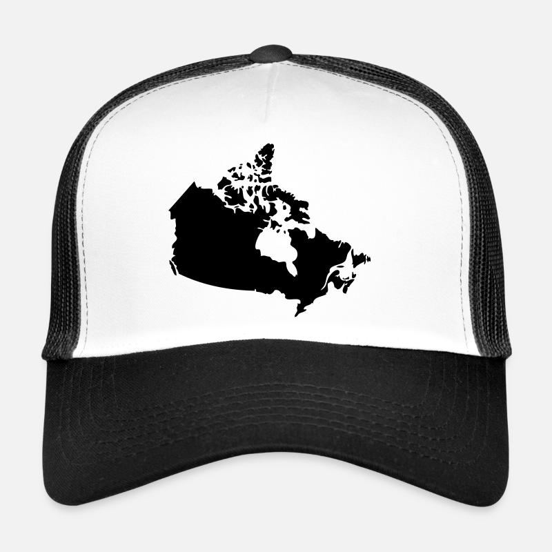 Canada Canada Map Trucker Cap