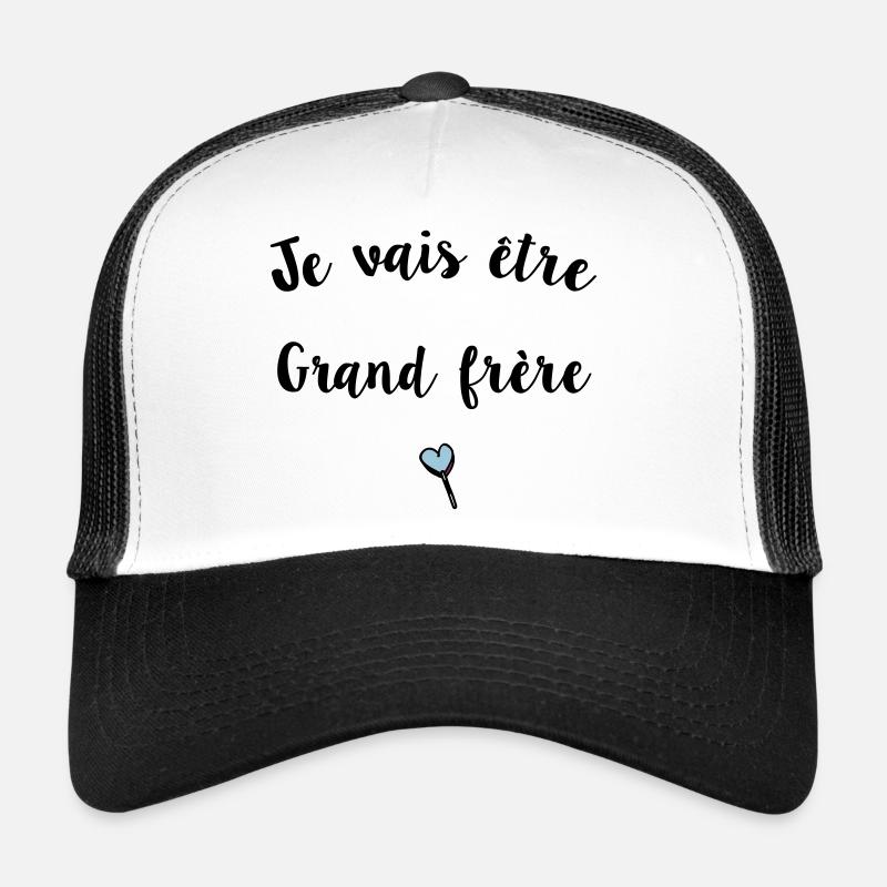 je vais être grand frère Casquette trucker 