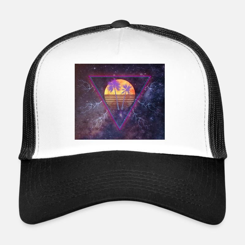 Lightning Sun Trucker Cap