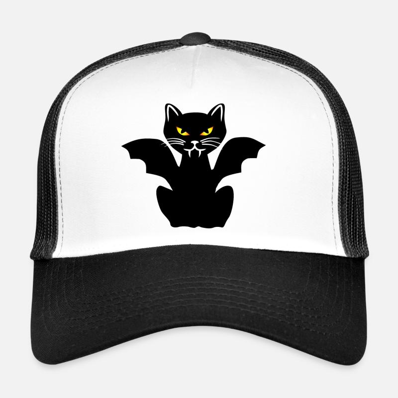 Dracula vampire cat Trucker Cap