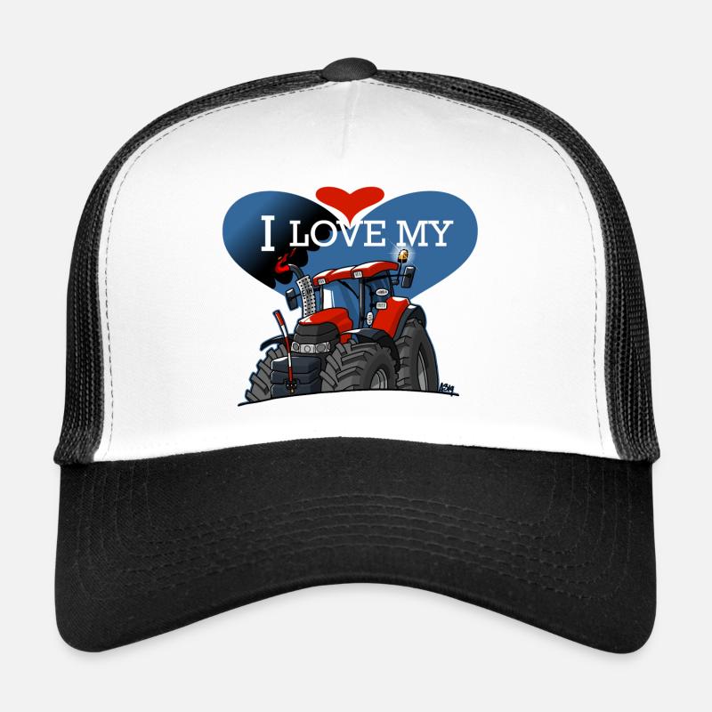 0841 0844 J'aime mon CIH def Casquette trucker 