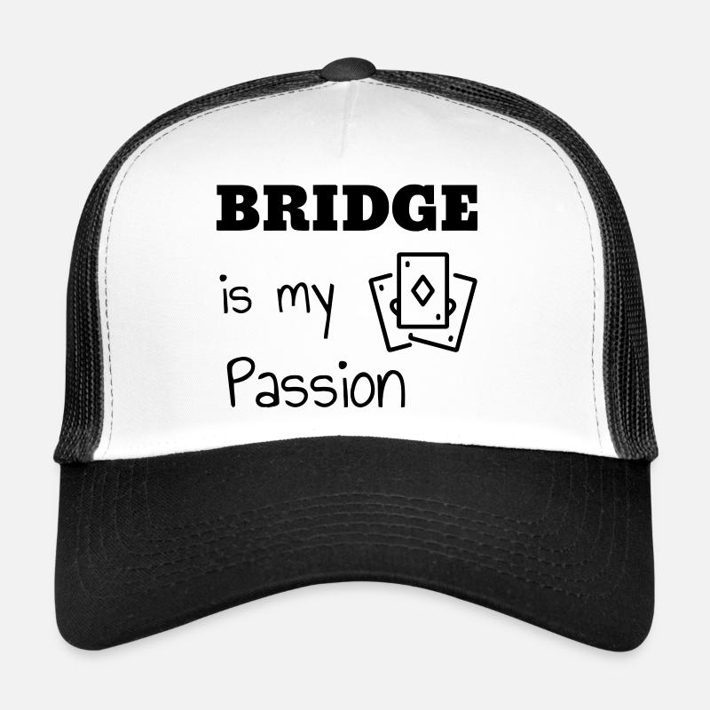 bridge / bridgeur / bridgeuse / cartes Casquette trucker 
