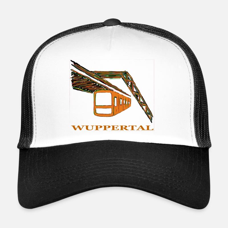 overhead railway - Trucker Cap - white/black