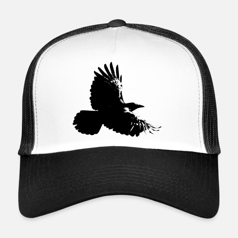 Corbeau Casquette trucker 