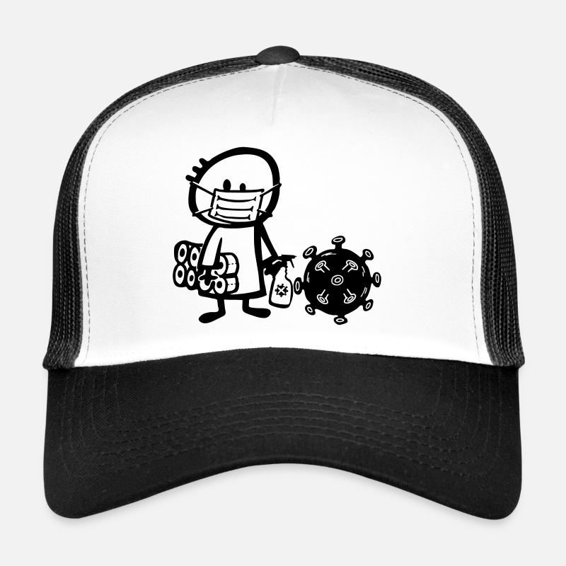 Manneken de virus Casquette trucker 
